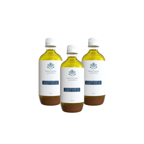زيت الشعر بالاعشاب 3 عبوات
