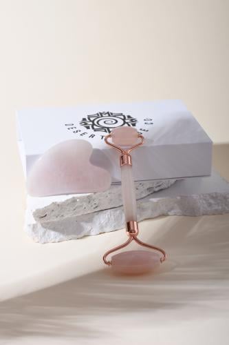 حجر الجوا شا والروز رولر | Rose Roller & Gua Sha S...