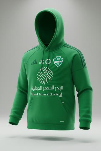 بلوفر شتوي الاهلي بشكل تيشرت الاساسي