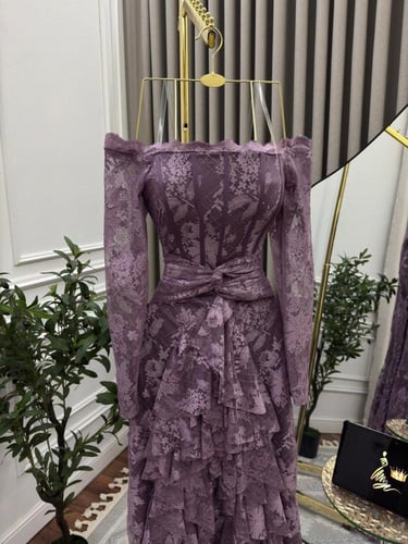 فستان سهره لحمي