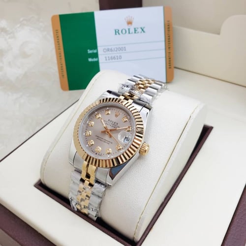 ساعة رولكس نسائي رمادي متجر تدفق