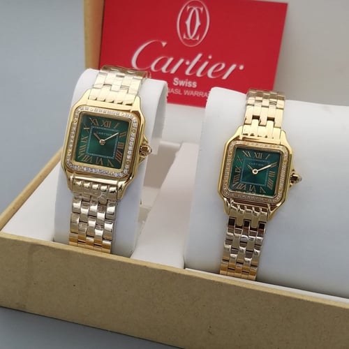 ساعة كارتير نسائي ذهبي متجر تدفق