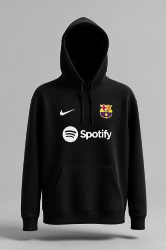 بلوفر برشلونة شتوي لون اسود _متجر تدفق