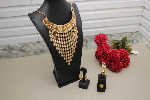 طقم سلسال بديل الذهب