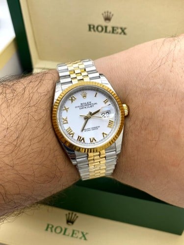 ساعه رولكس Rolex ديت جست رجاليه متجر تدفق