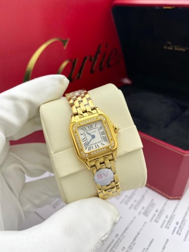 ساعة كارتير نسائي ذهبي متجر تدفق