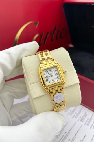 ساعة كارتير نسائي ذهبي متجر تدفق