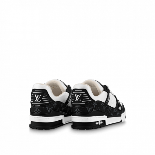 تراينر اسود منوقرام ابيض LV