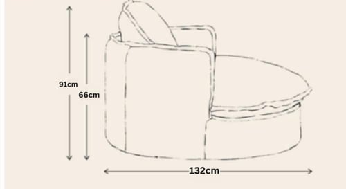كنب مريح بتصميم فيكتوري