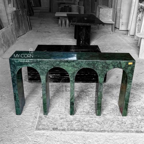 كونسول رخام اخضر
