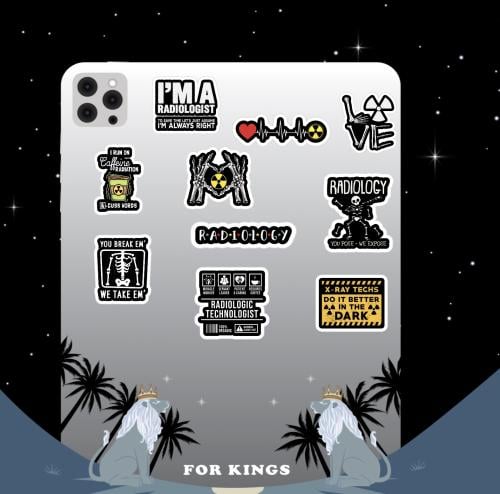 ستيكرات أشعة