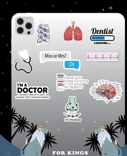 ستيكرات طب عام