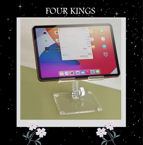 ستاند ايباد وجوال شفاف