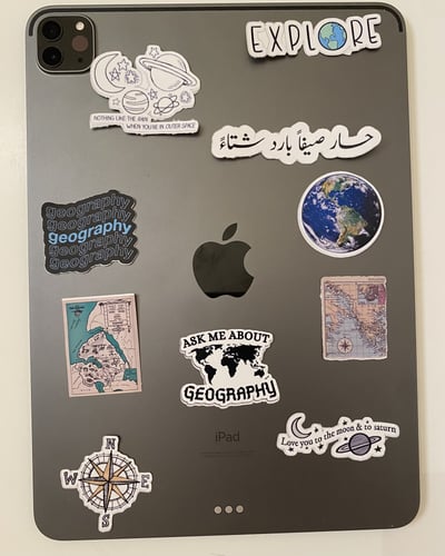 ستيكرات جغرافيا