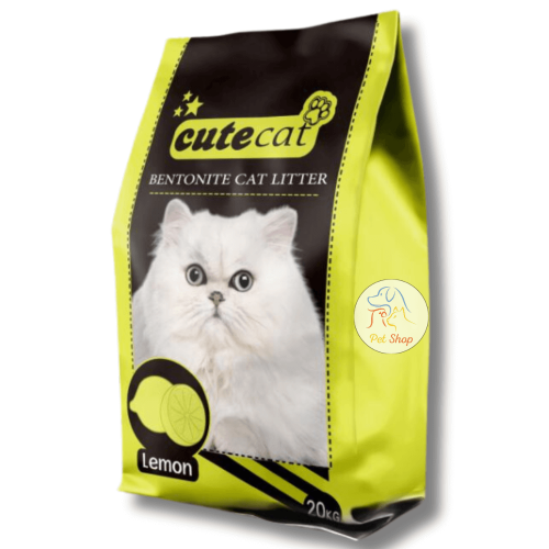 رمل كيوت كات لفضلات القطط رائحة الليمون متعدد الاو...