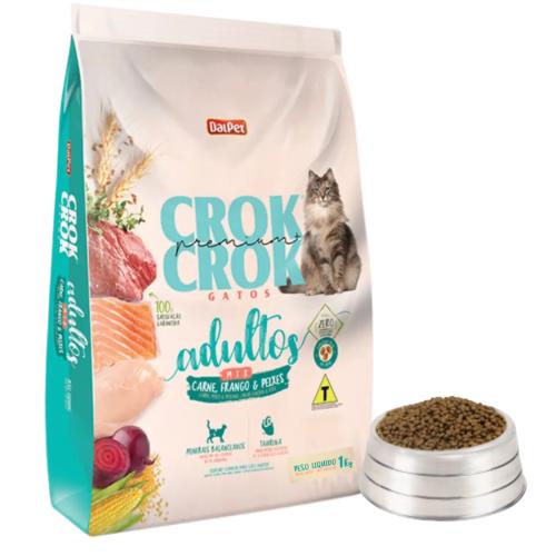 اكل قطط كروك ميكس طعام القطط البالغة