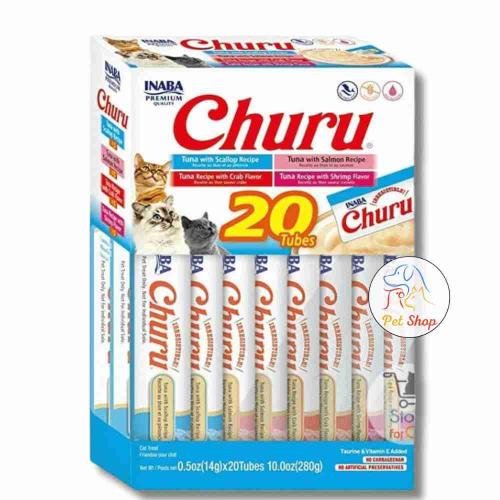 تشورو مكافات للقطط تشكيلة متنوعة من التونا مع الاس...