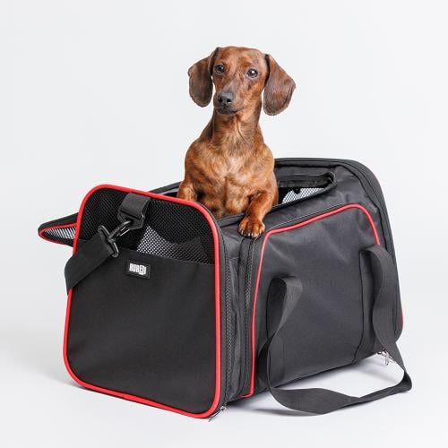 حمالة شنطة متنقلة لون احمر