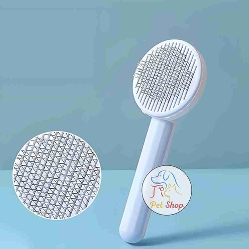 مشط شعر للقطط والكلاب شكل دائري ضغاط قابل لازالة ا...