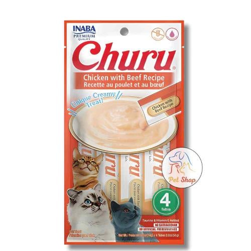 اكل قطط اينابا تشورو مكافات كريمية نكهة الدجاج مع...
