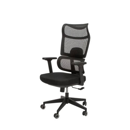 كرسي مكتب شبكي أسود