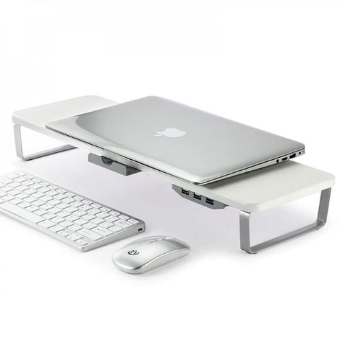 حامل للشاشة مع منفذ يو أس بي