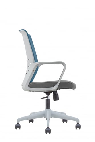 كرسي عمل إيطالي أنيق بظهر متوسط