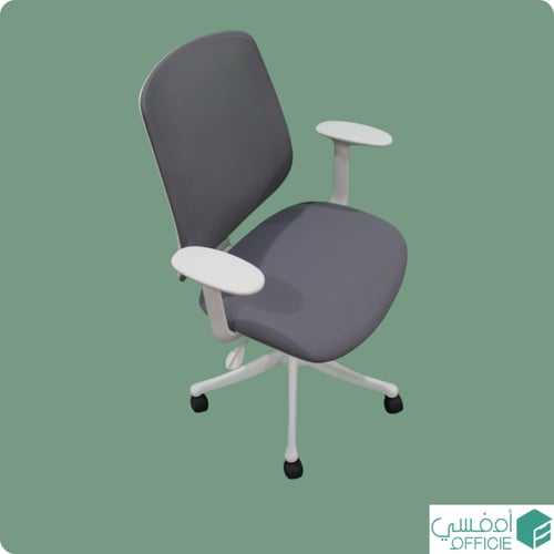 كرسي مكتبي - أبيض