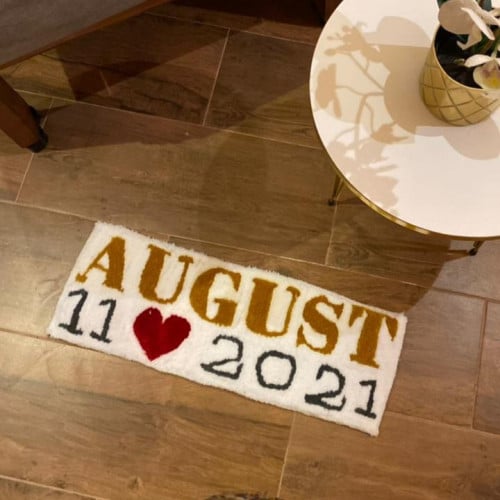 سجاد التاريخ المميز / special date rug