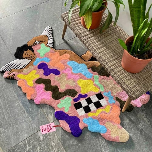 سجاد ملاك الالوان angel colour