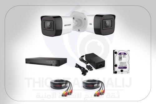 تركيب عدد 2كاميرا 5 ميجـا خارجية 3k مع جهاز تسجيل...