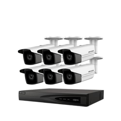 تركيب باقة 6 كاميرا 8 ميجا ip