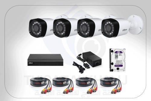 باقه كامله 4 كاميرا دهوا 2 ميجا