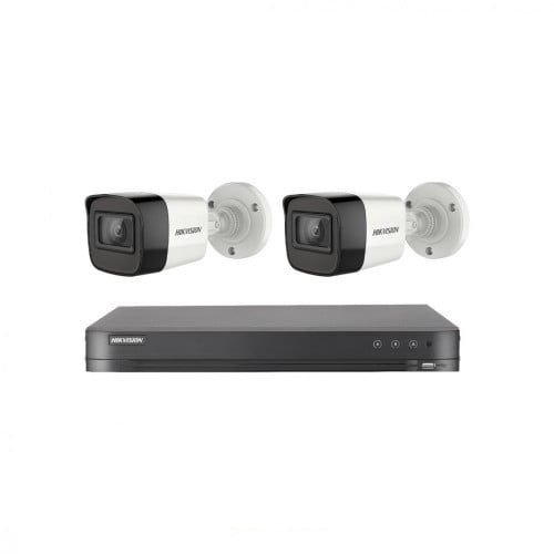 عدد 2 كاميرات 5 ميجـا - خارجية مع جهاز تسجيل 4 قنو...