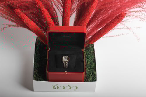 بوكس جذرة الأحمر من دون ساعة كارتير