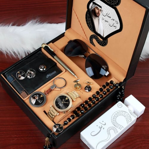 طقم ساعة رجالي درجة اولى