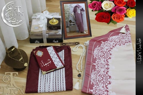 طقم صلاة نسائي بوكس هدايا رمضان