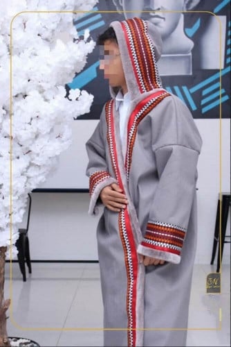 فروة سدو شتوية رصاصي رجالي ونسائي