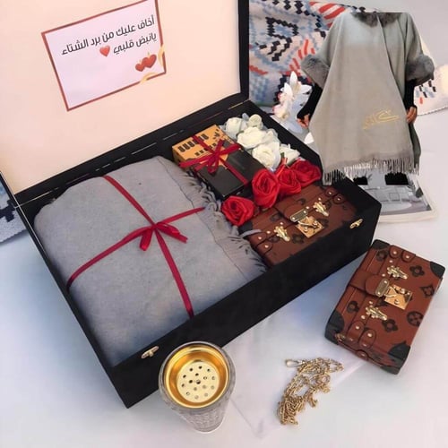 طقم شتوي نسائي فاخر