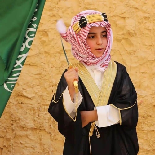 بشت يوم التاسيس للاطفال