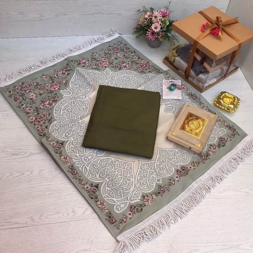 طقم صلاة نسائي 5 قطع أجمل الهدايا الرمضاني