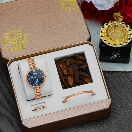 ساعات نسائية بالاسم مع مبخرة بالاسم