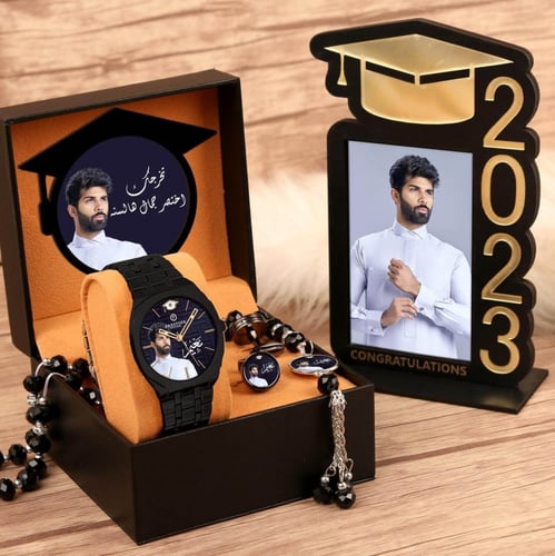 اطقم هدايا تخرج مع درع التخرج 2025