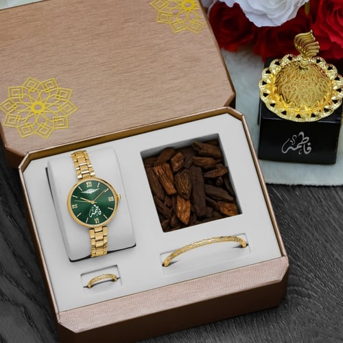 ساعات نسائية بالاسم مع مبخرة بالاسم