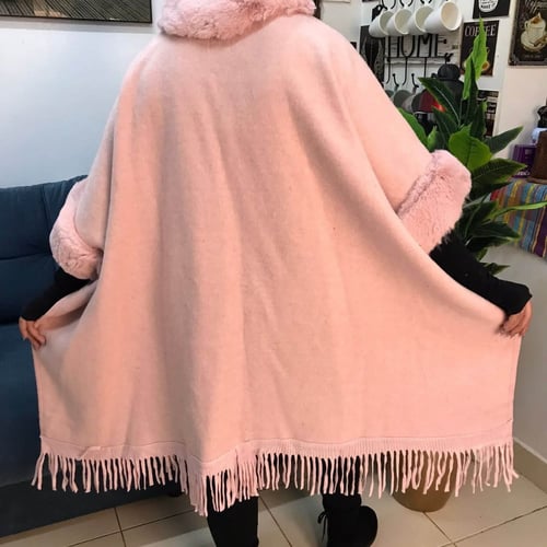 شالات الفرو الشتوي