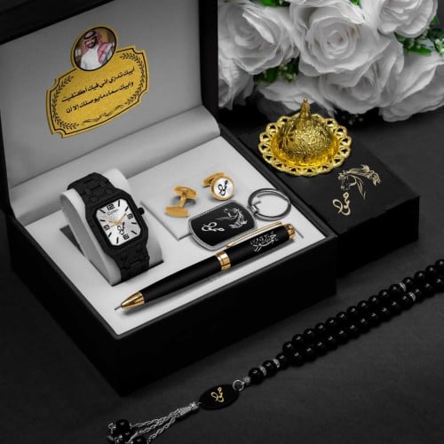 طقم رجالي فخم بالاسم والصورة