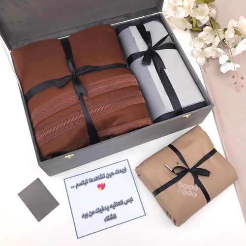 بوكسات هدايا رجالية طقم شتوي ماركة القمة