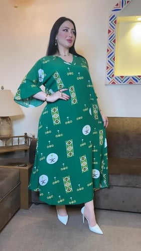 جلابية نسائية يوم التاسيس