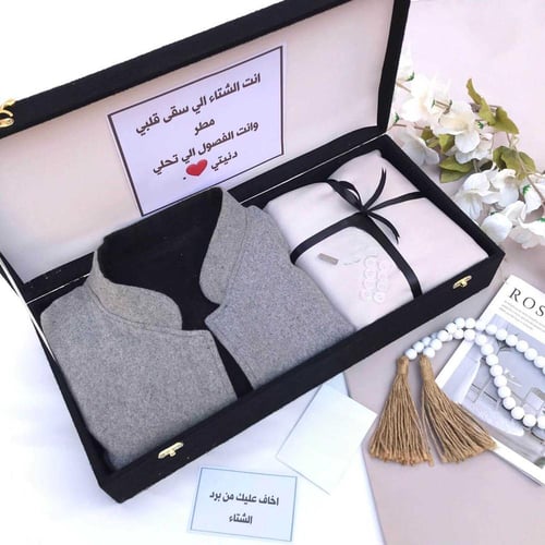 بوكس الشتاء مع سديري رجالي وقماش شتوي