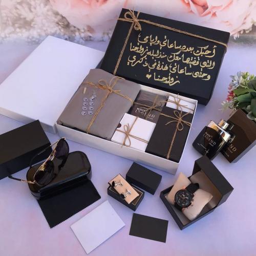 طقم هديه رجاليه ماركه القمة
